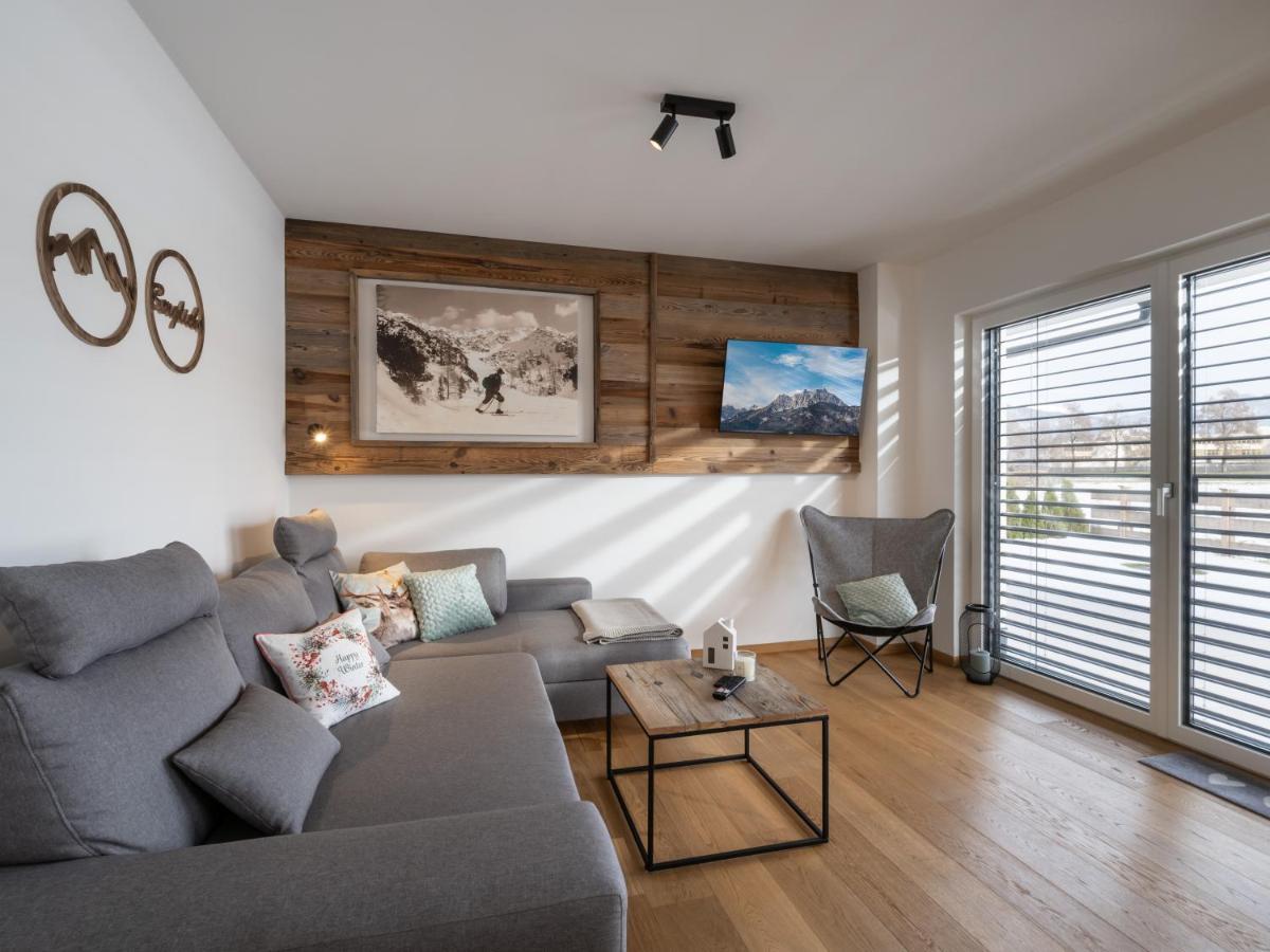 Ferienwohnung Tirolglueck Mit Grossem Garten Sankt Johann in Tirol Bagian luar foto